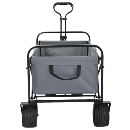 Bollerwagen 89 X 63 X 96 Cm Stahl Und Polyester-Oxford-Gewebe