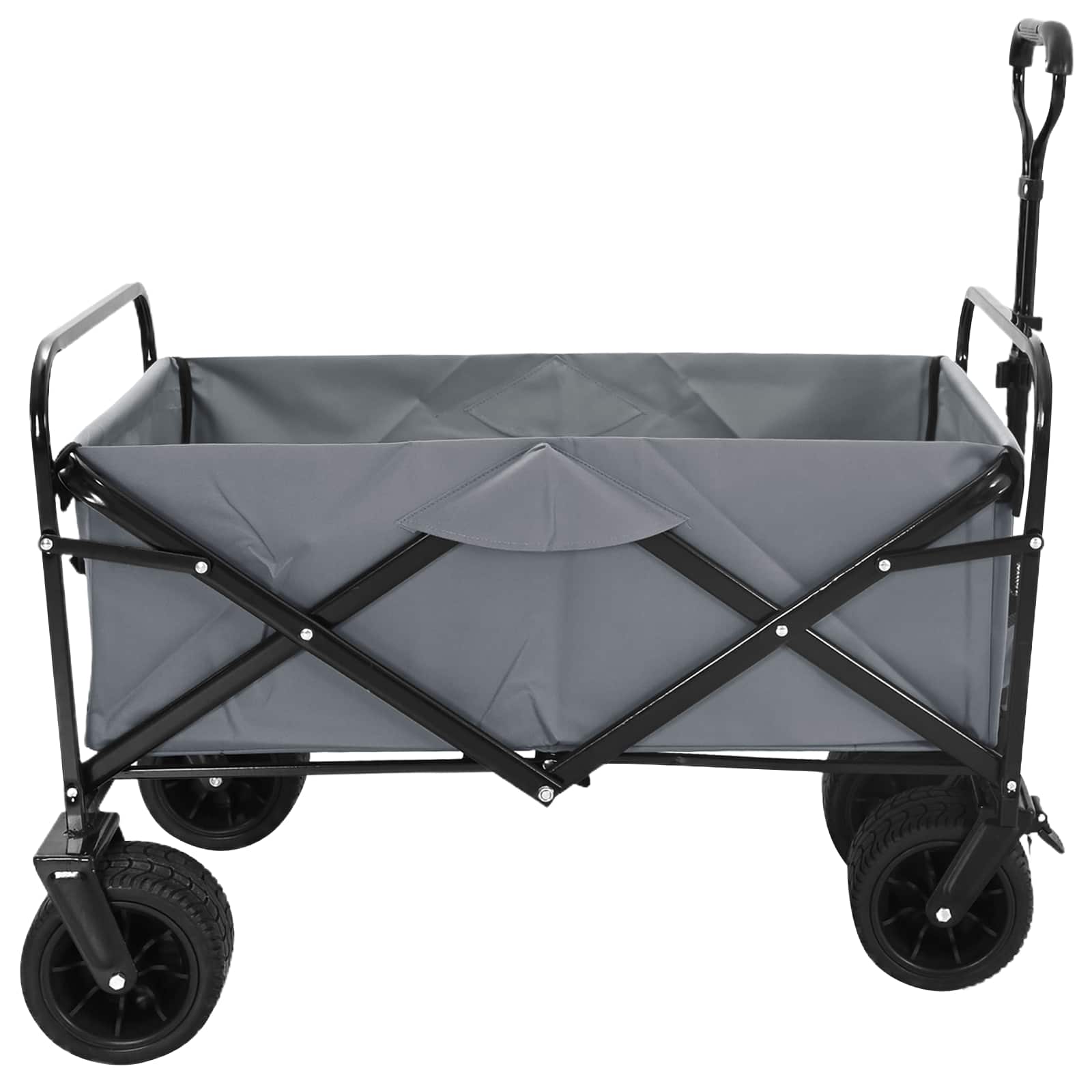 Bollerwagen 89 X 63 X 96 Cm Stahl Und Polyester-Oxford-Gewebe