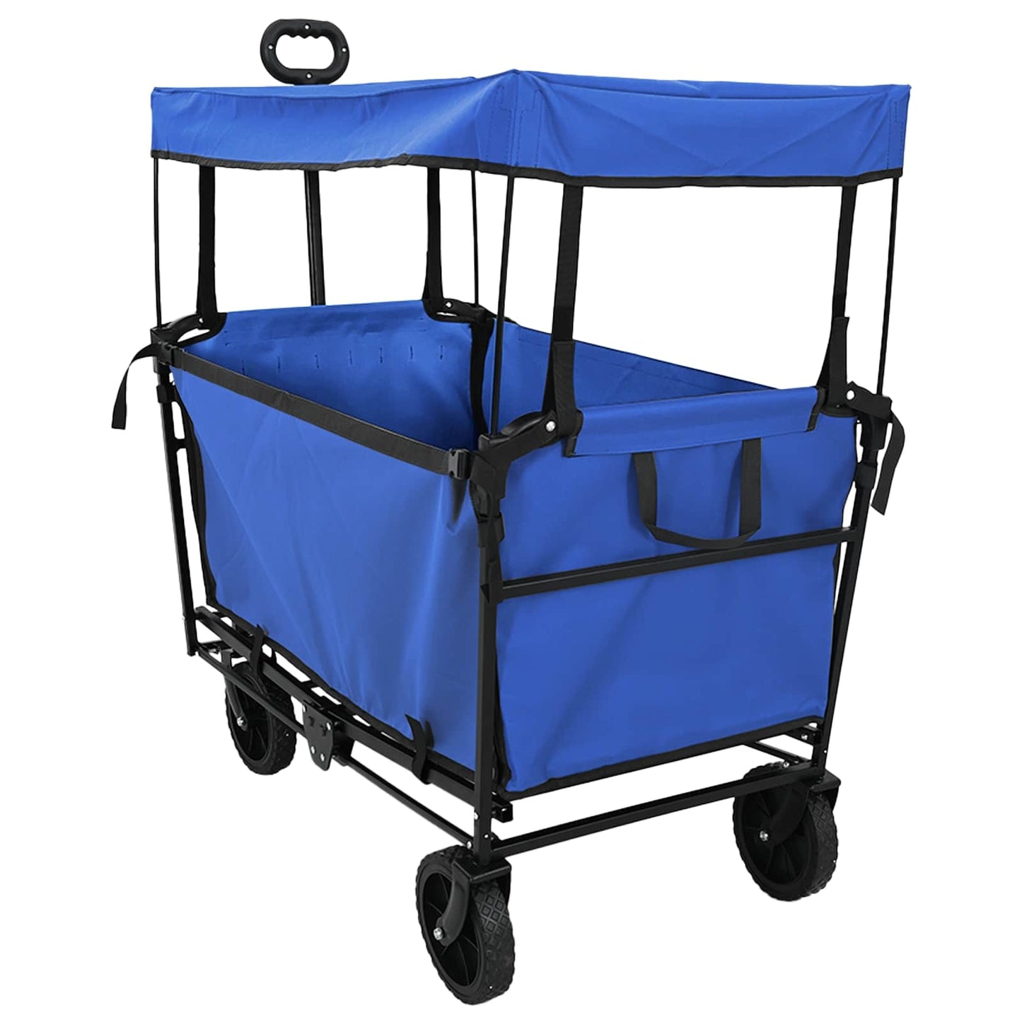 Klapp-Handwagen 105 X 56,5 X 116 Cm Oxford-Stoff