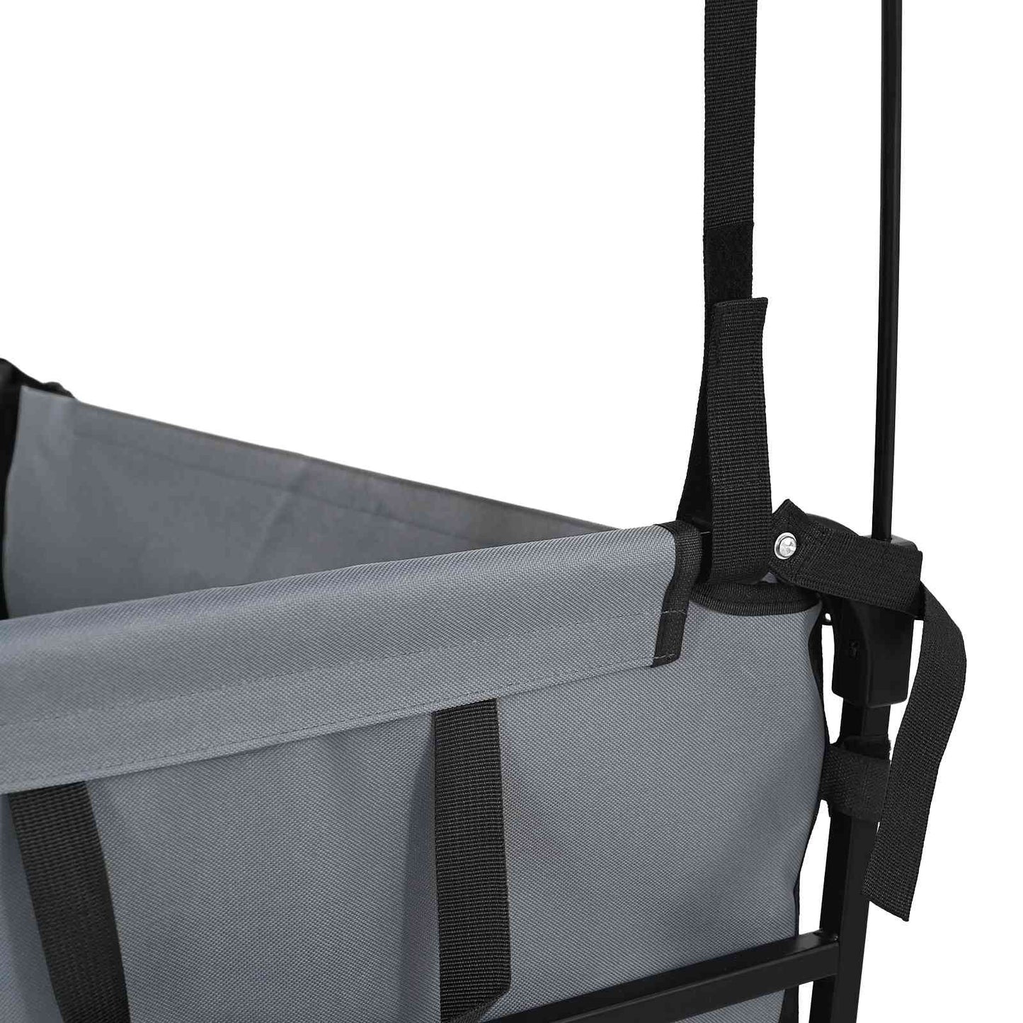 Klapp-Handwagen 105 X 56,5 X 116 Cm Oxford-Stoff