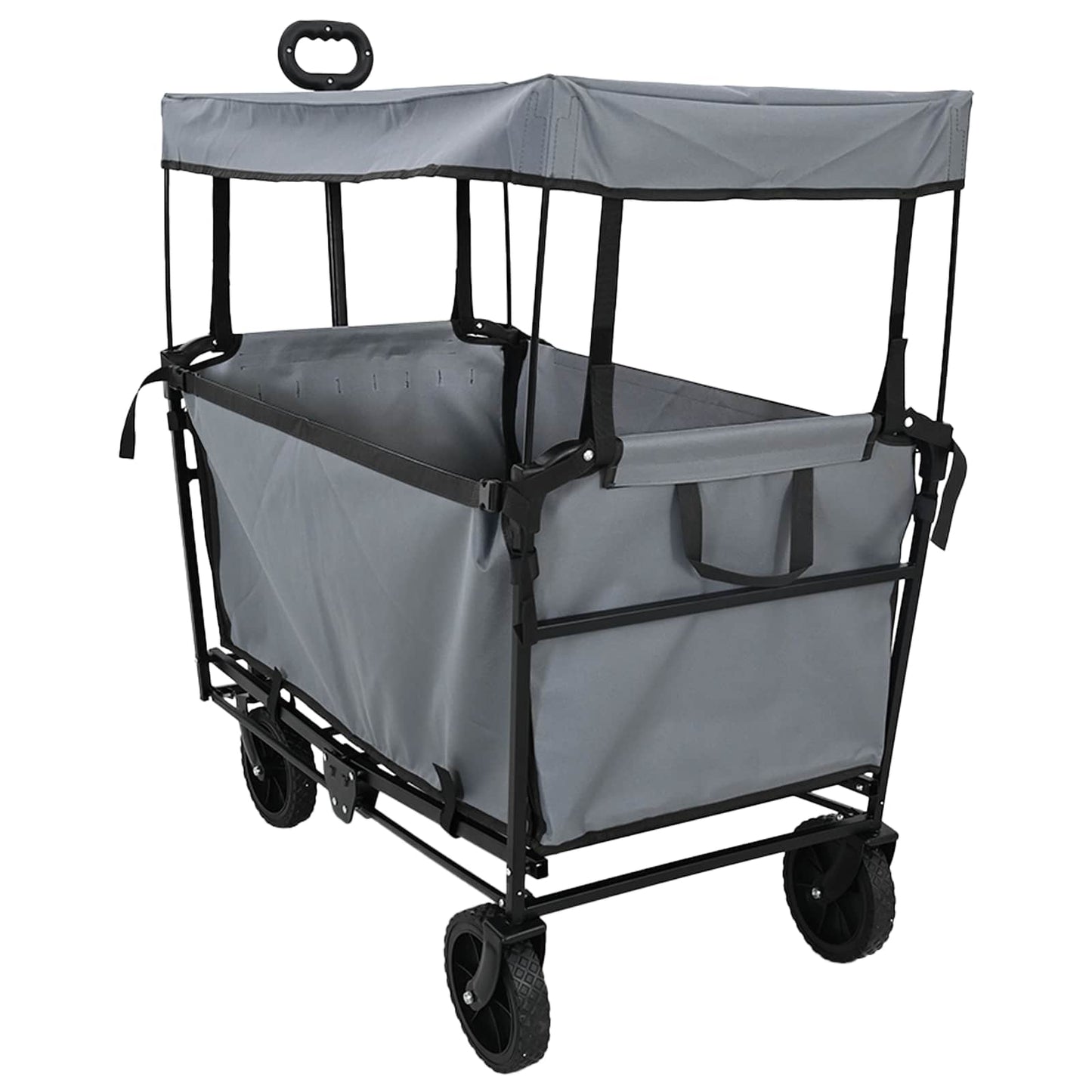 Klapp-Handwagen 105 X 56,5 X 116 Cm Oxford-Stoff