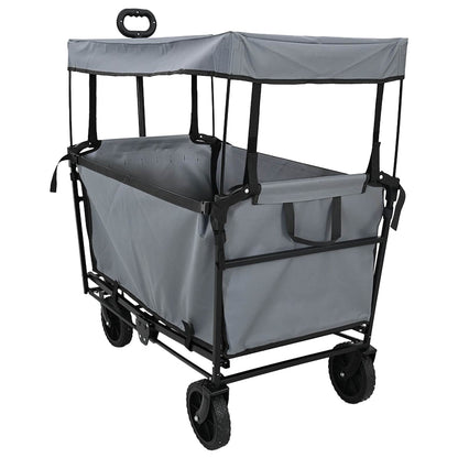 Klapp-Handwagen 105 X 56,5 X 116 Cm Oxford-Stoff