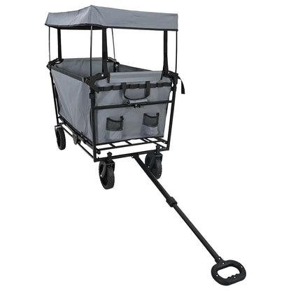 Klapp-Handwagen 105 X 56,5 X 116 Cm Oxford-Stoff
