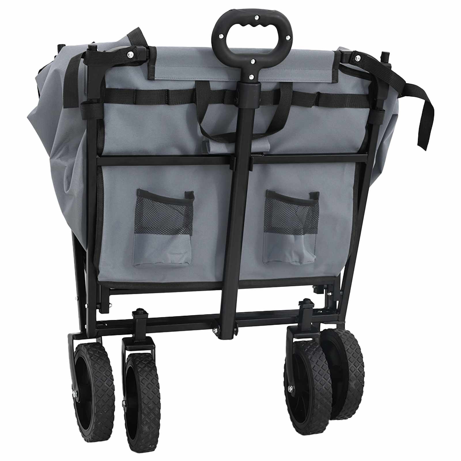 Klapp-Handwagen 105 X 56,5 X 116 Cm Oxford-Stoff