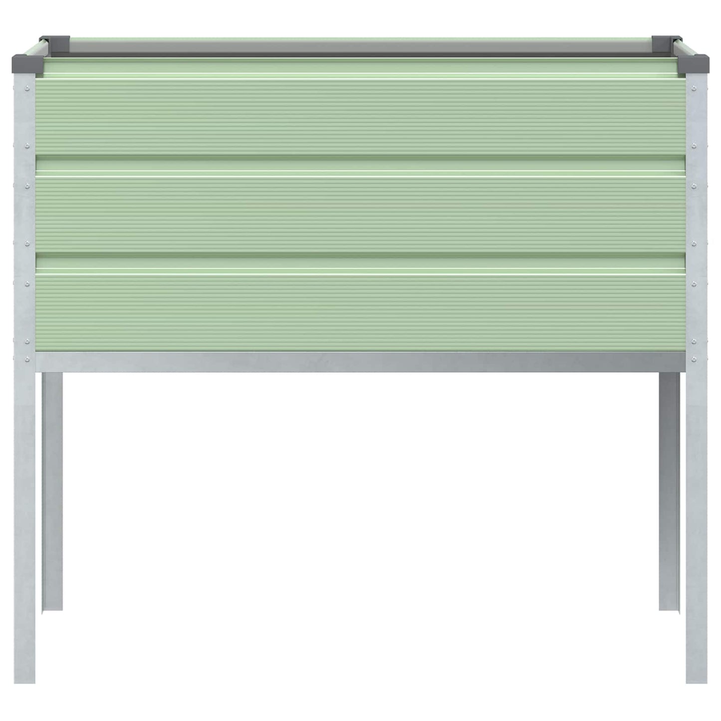 Pflanzkübel Pastellgrün 100 X 45 X 90 Cm Verzinkter Stahl