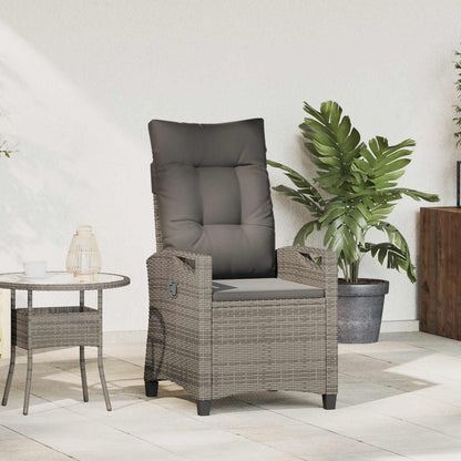 Verstellbarer Gartenstuhl 56 X 60 X 112 Cm Stahl