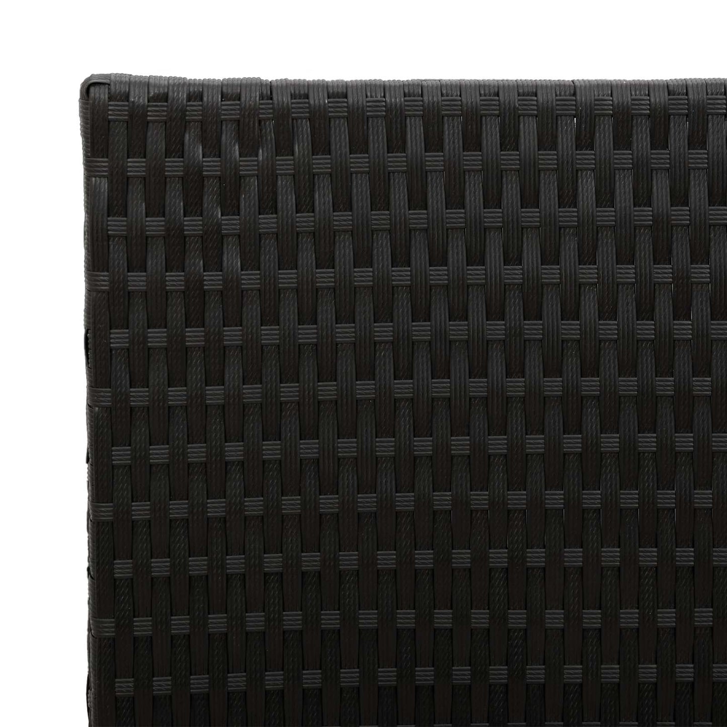 Hoher Pflanzkübel 55 X 22 X 70 Cm Poly-Rattan