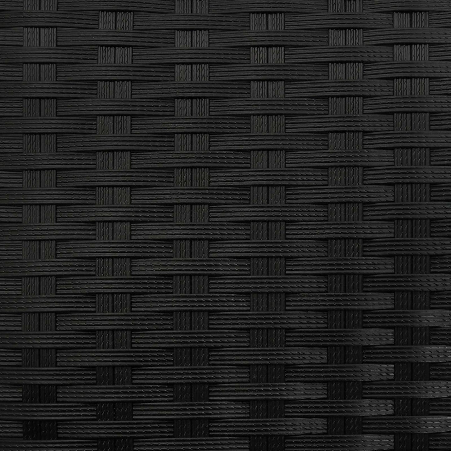 Hoher Pflanzkübel 55 X 22 X 70 Cm Poly-Rattan