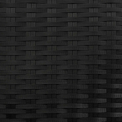 Hoher Pflanzkübel 55 X 22 X 70 Cm Poly-Rattan