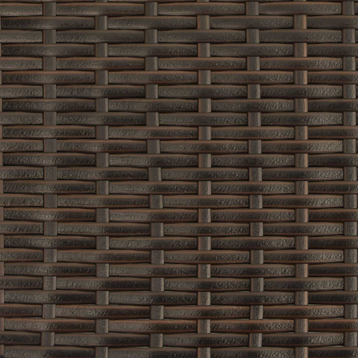 Außen-Mülltonne Braun 40 X 40 X 80 Cm Poly-Rattan