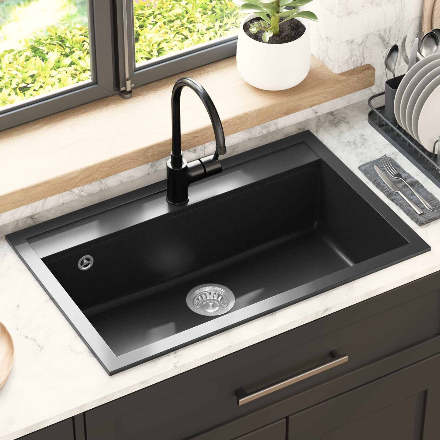 Waschbecken Granit