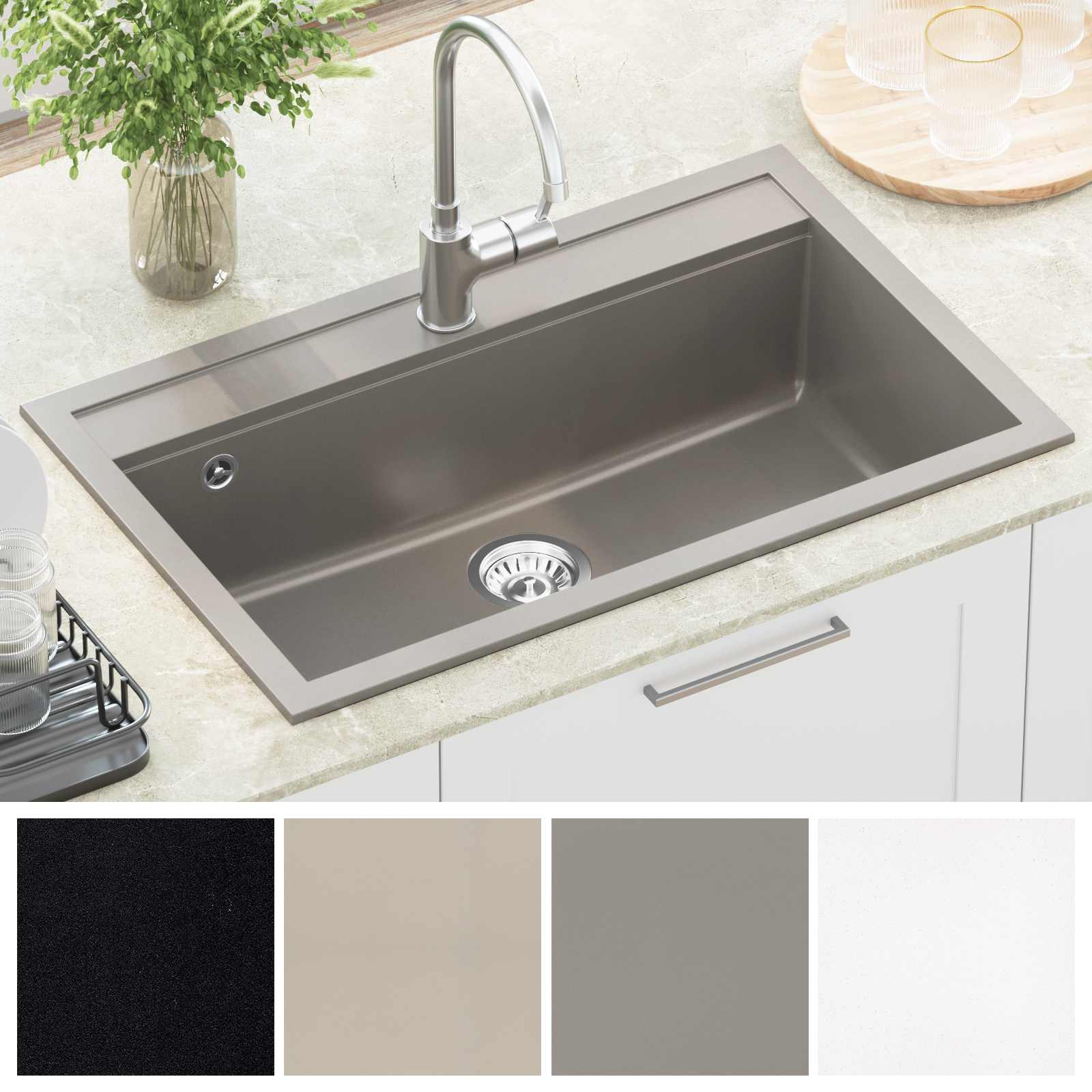 Waschbecken Granit