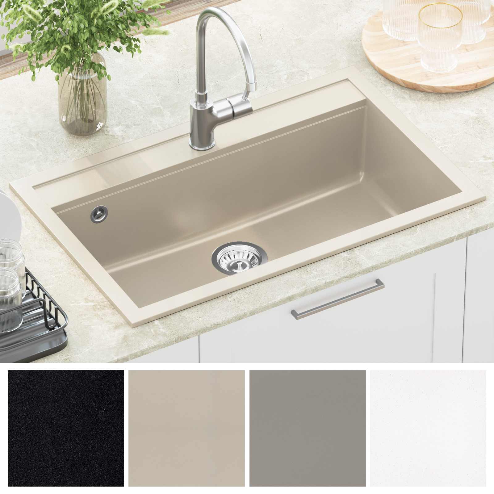 Waschbecken Granit