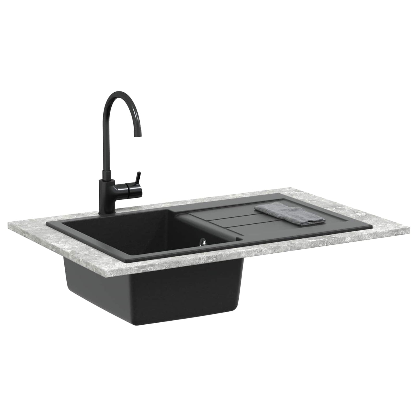 Waschbecken 780 X 500 Mm 80% Quarz Und 20% Harz