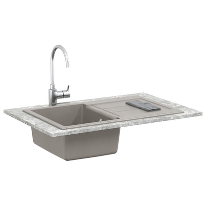 Waschbecken 780 X 500 Mm 80% Quarz Und 20% Harz