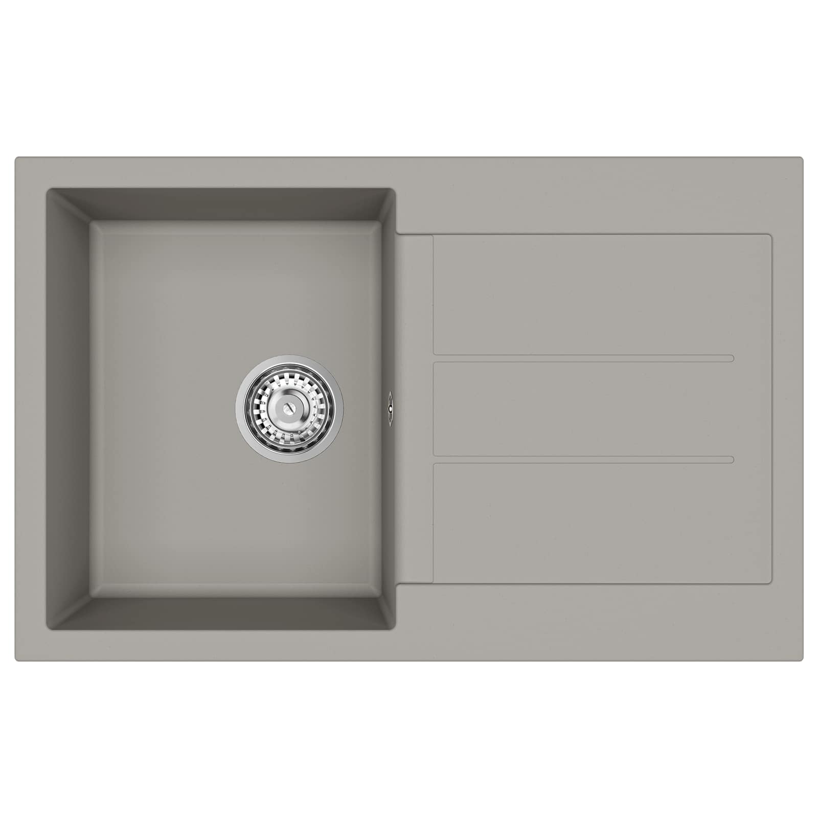 Waschbecken 780 X 500 Mm 80% Quarz Und 20% Harz