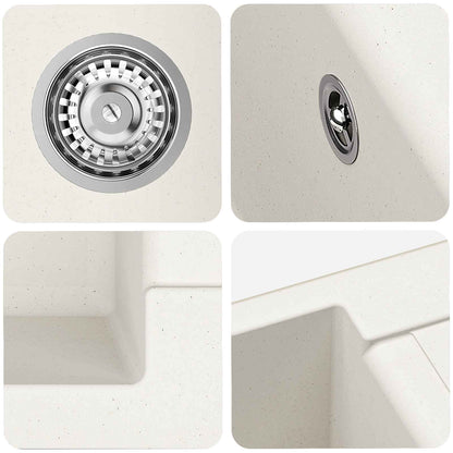 Waschbecken 780 X 500 Mm 80% Quarz Und 20% Harz