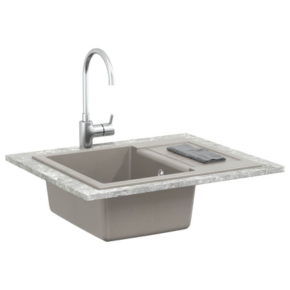 Waschbecken 620 X 500 Mm 80% Quarz Und 20% Harz