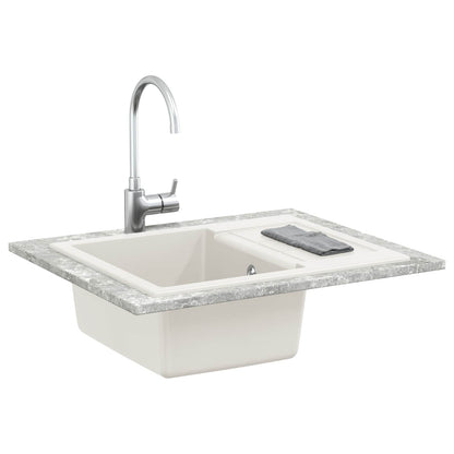 Waschbecken 620 X 500 Mm 80% Quarz Und 20% Harz