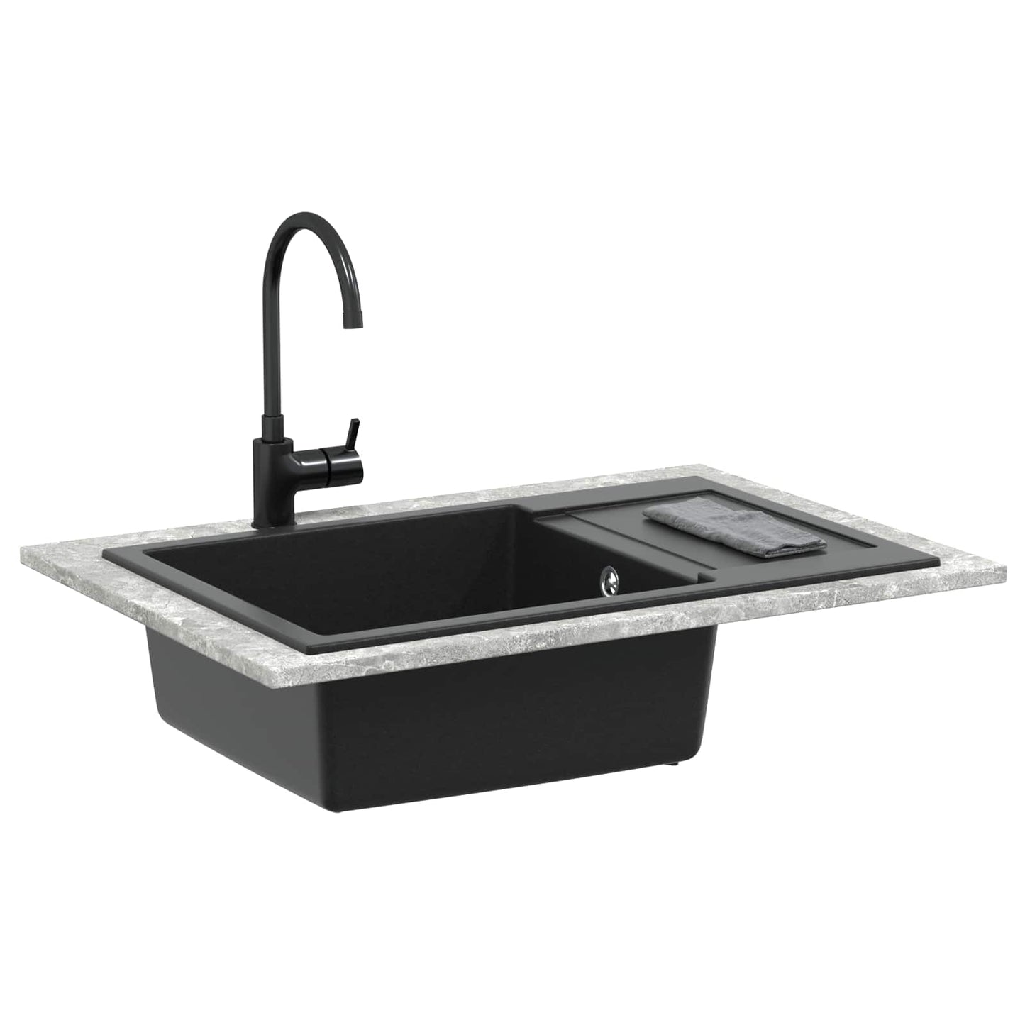 Waschbecken 780 X 500 Mm 80% Quarz Und 20% Harz