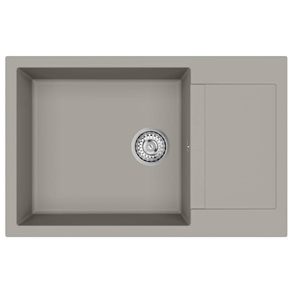 Waschbecken 780 X 500 Mm 80% Quarz Und 20% Harz