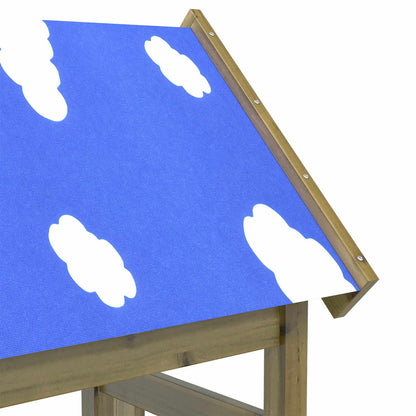Spielturm Braun