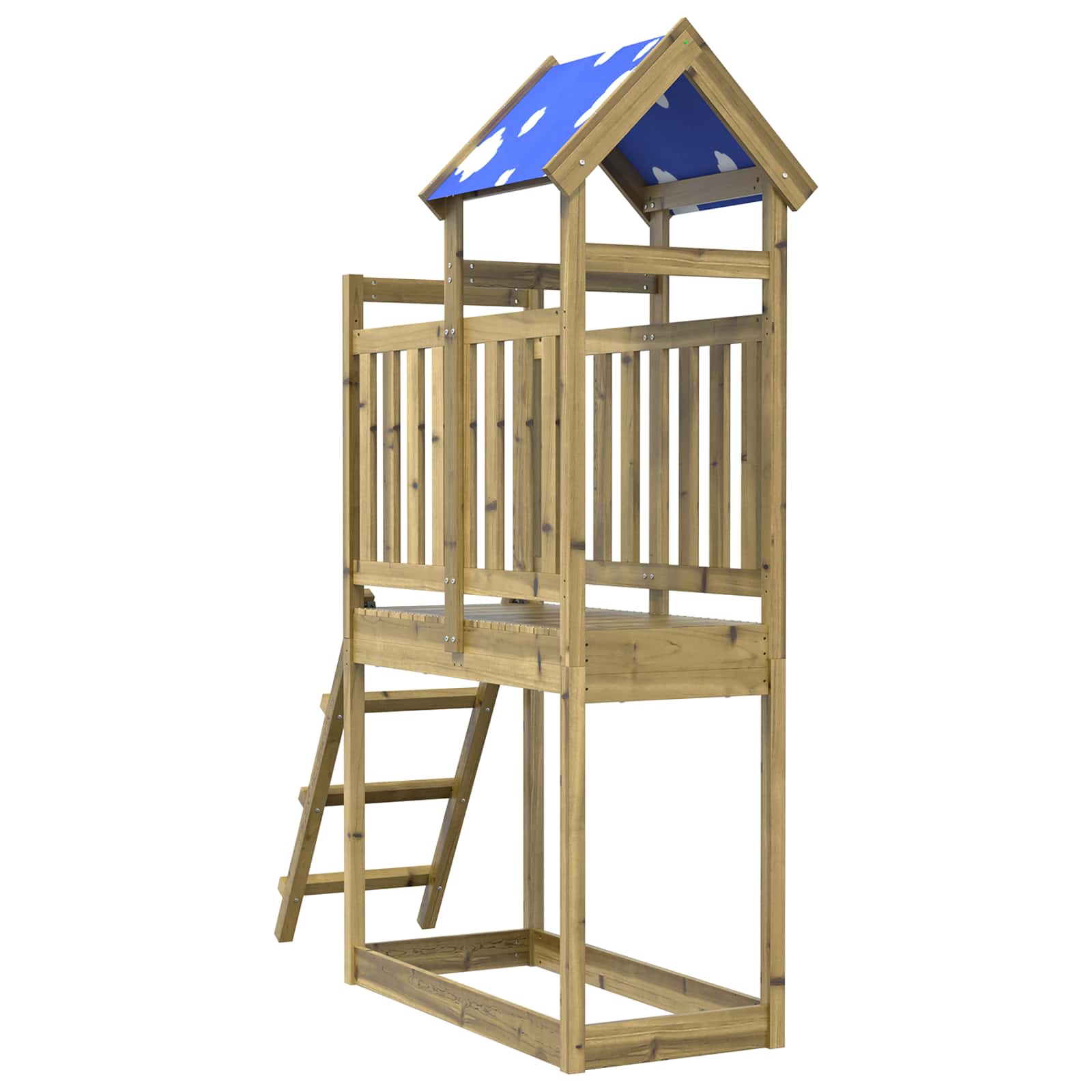 Spielturm Braun
