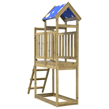 Spielturm Braun