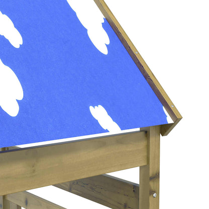 Spielturm Braun 52,5 X 85 X 265 Cm