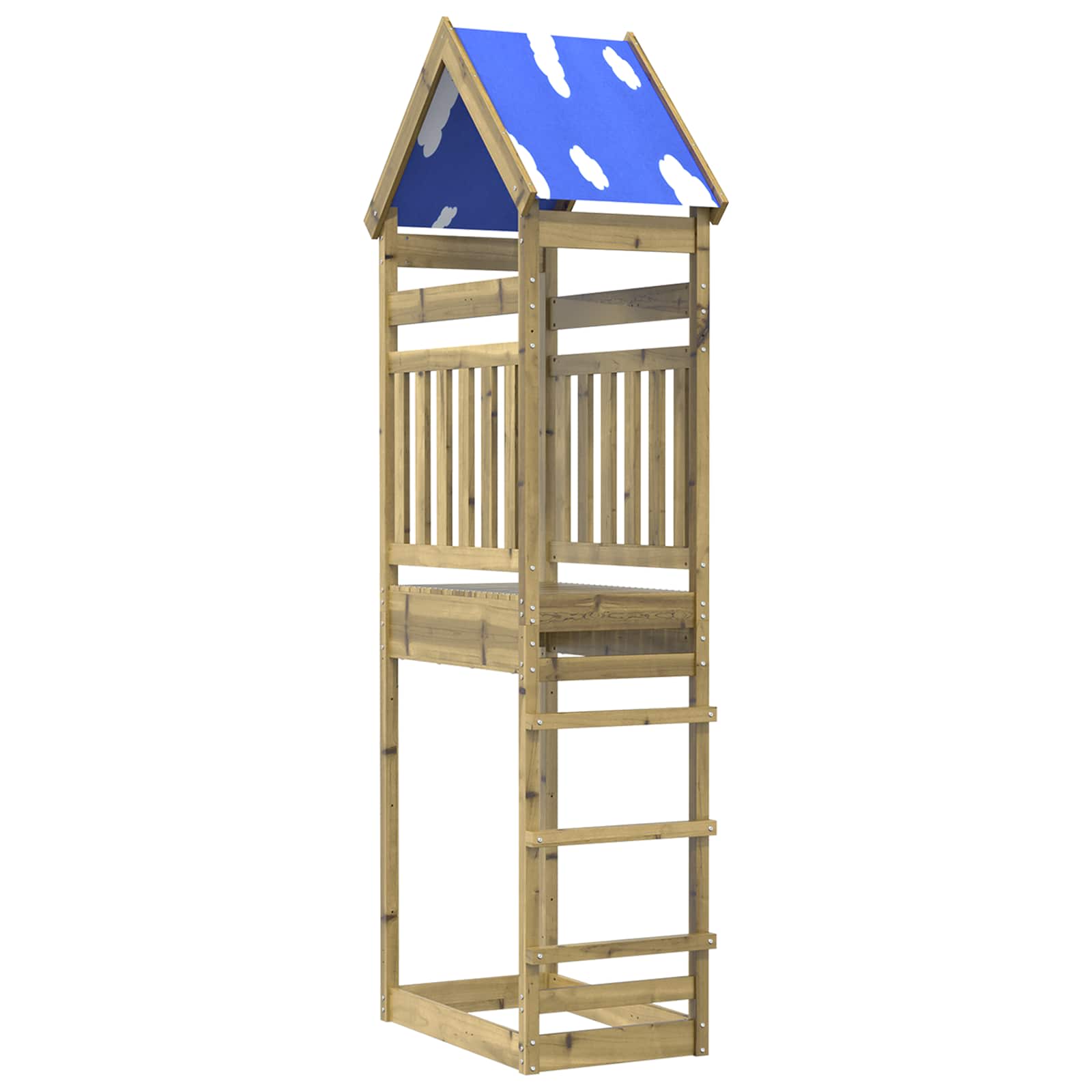 Spielturm Braun 52,5 X 85 X 265 Cm
