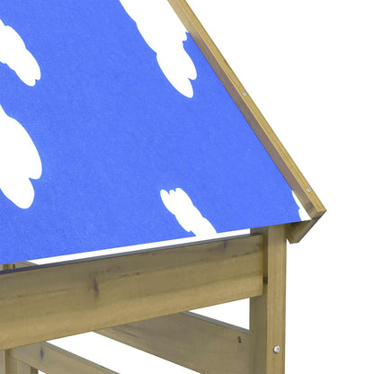 Spielturm Braun 52,5 X 85 X 265 Cm