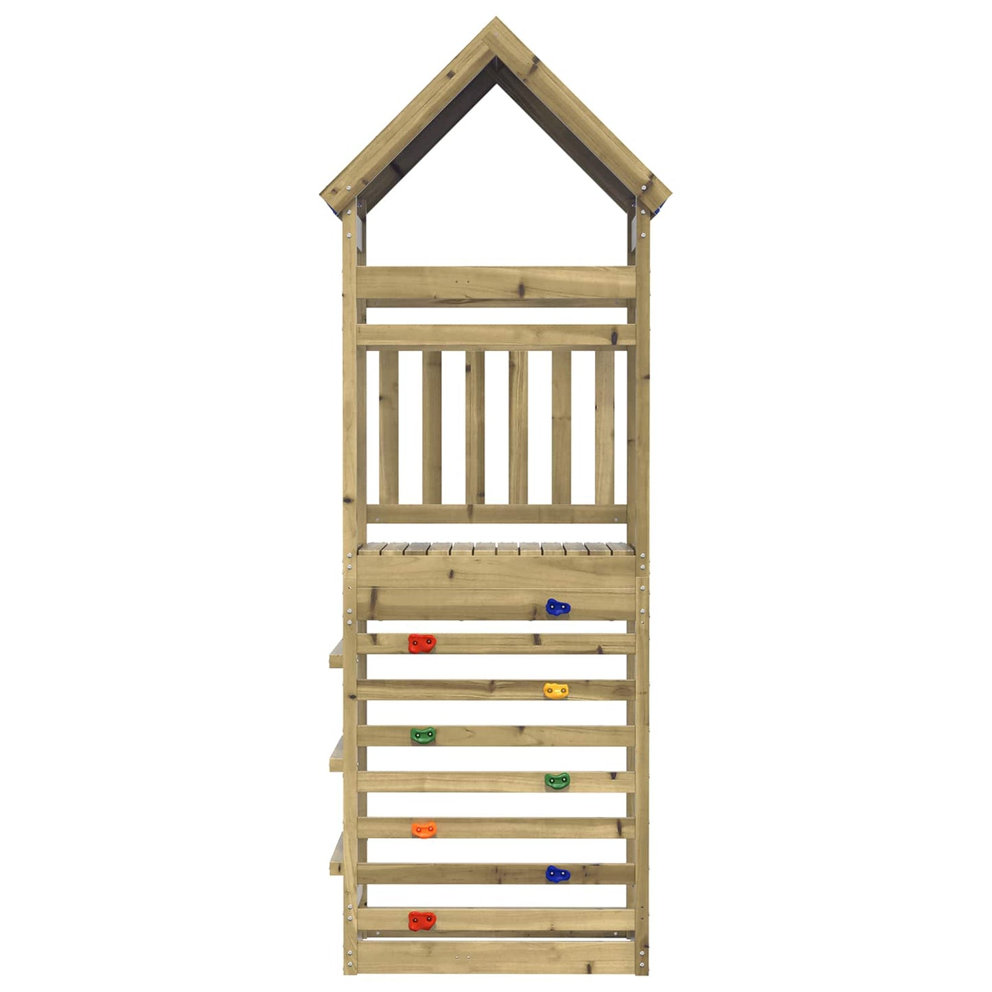 Spielturm Braun 52,5 X 85 X 265 Cm