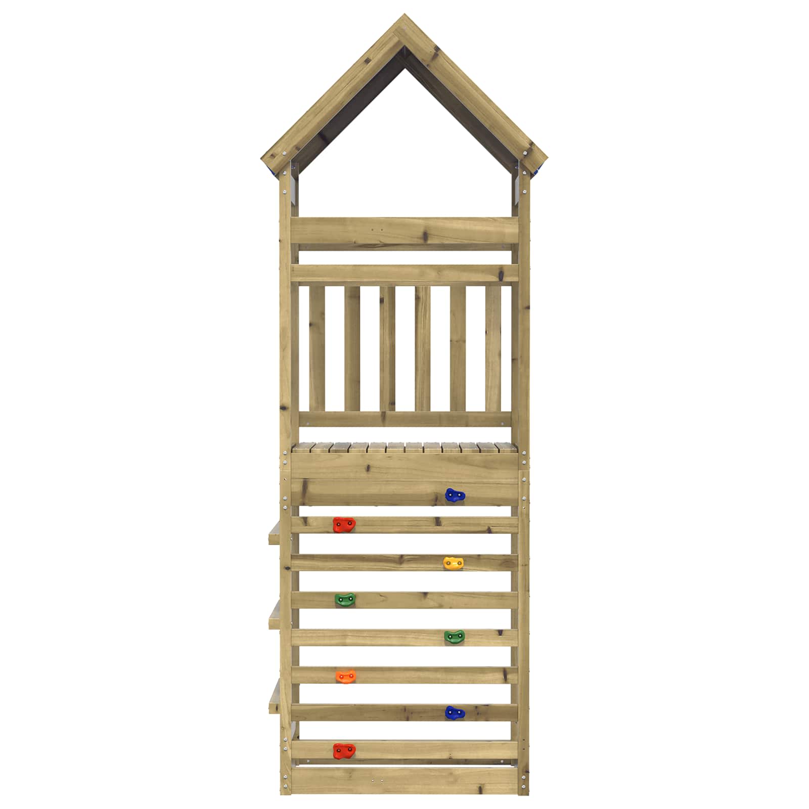 Spielturm Braun 52,5 X 85 X 265 Cm