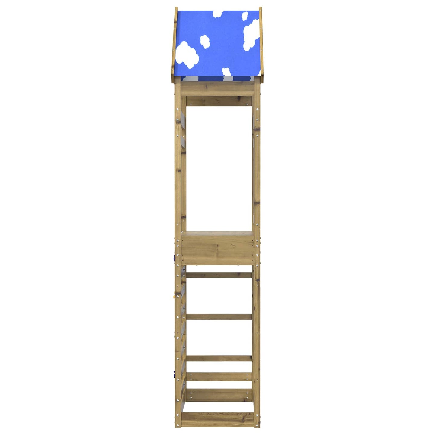 Spielturm Braun 52,5 X 85 X 265 Cm