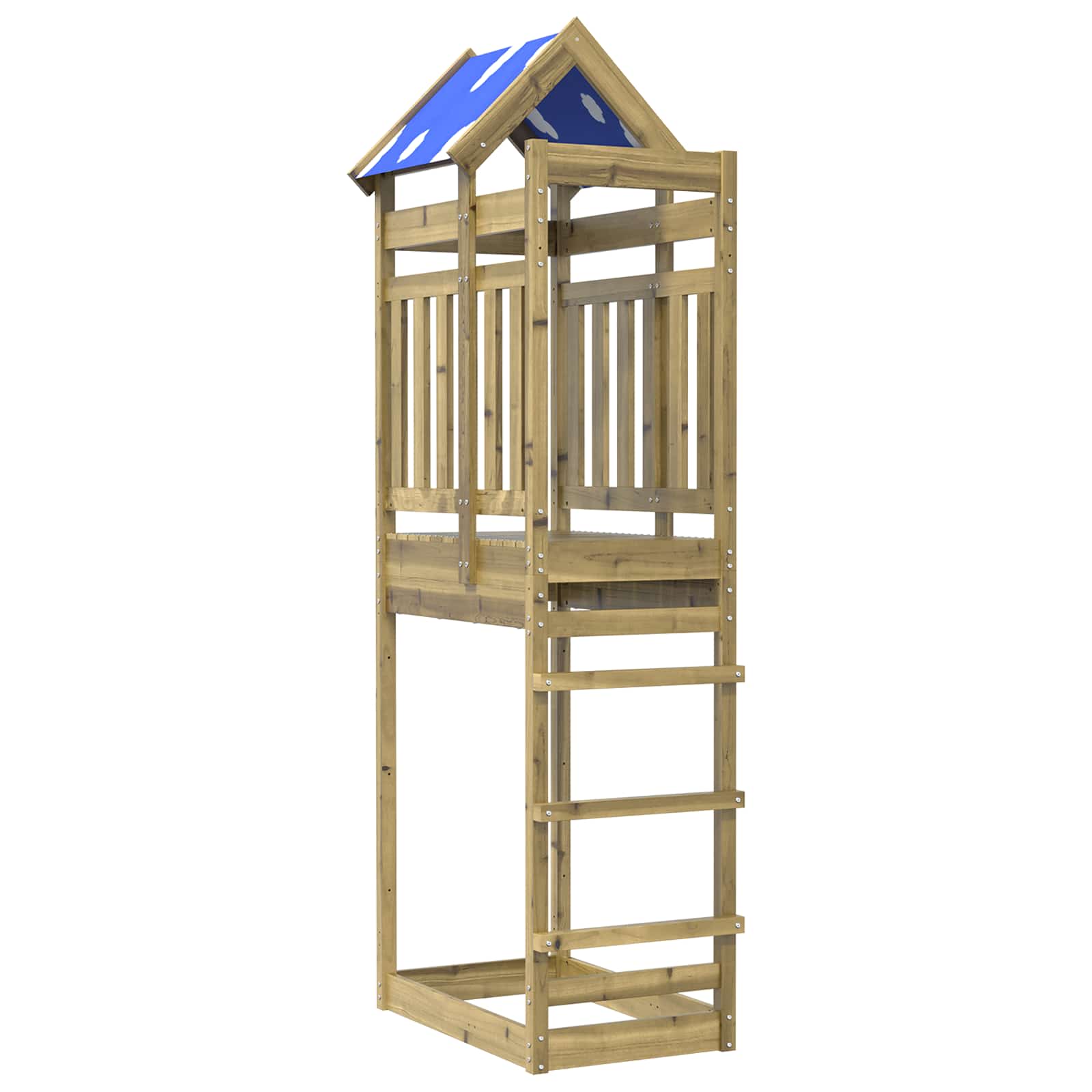 Spielturm Braun 52.5 X 85 X 239 Cm