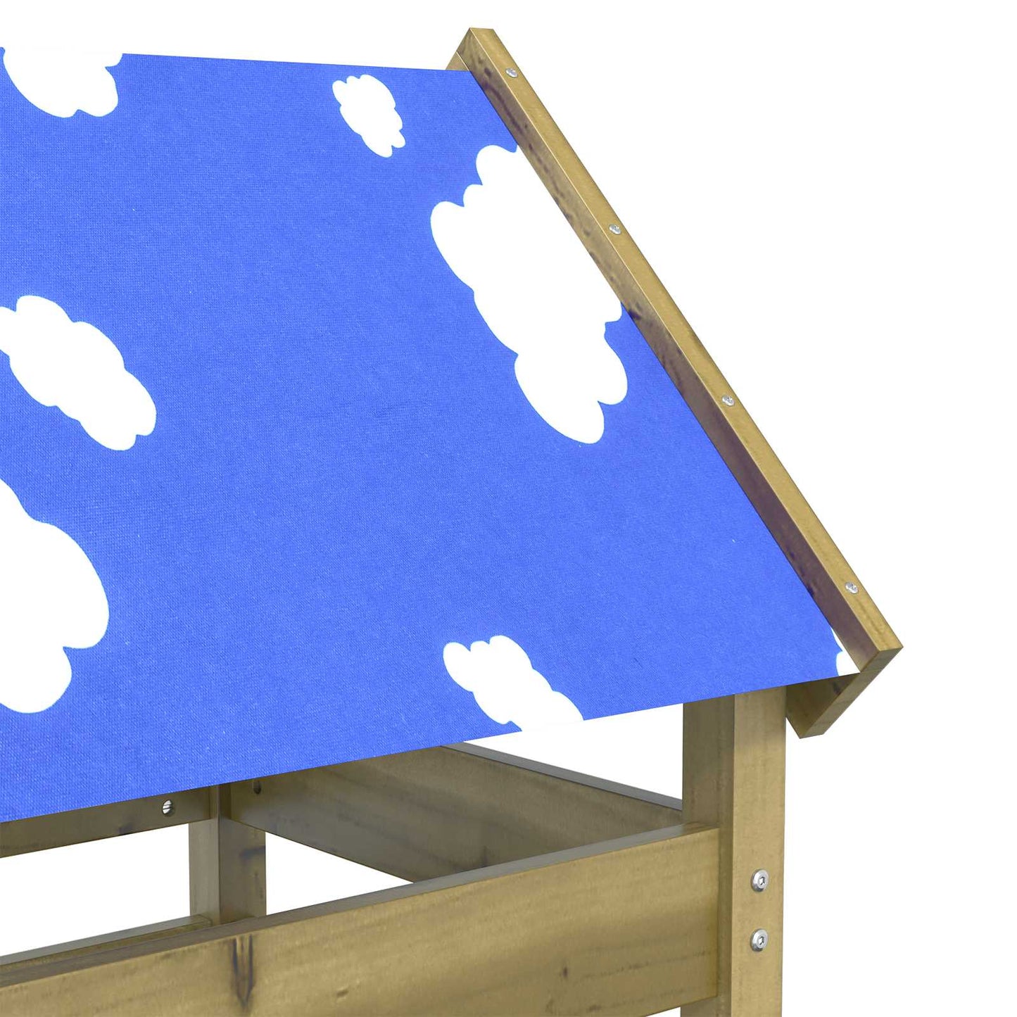 Spielturm Braun 85 X 52,5 X 239 Cm