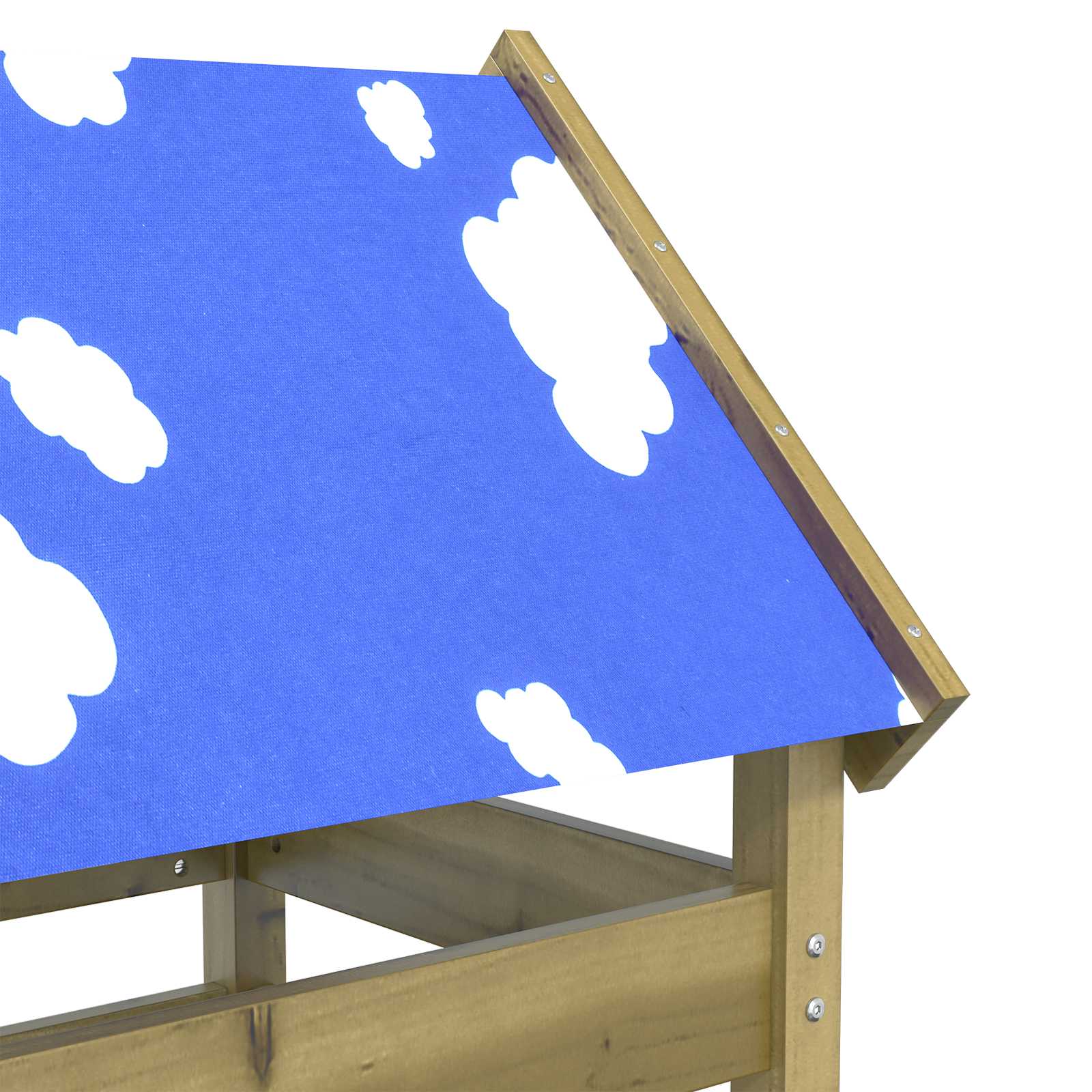 Spielturm Braun 85 X 52,5 X 239 Cm