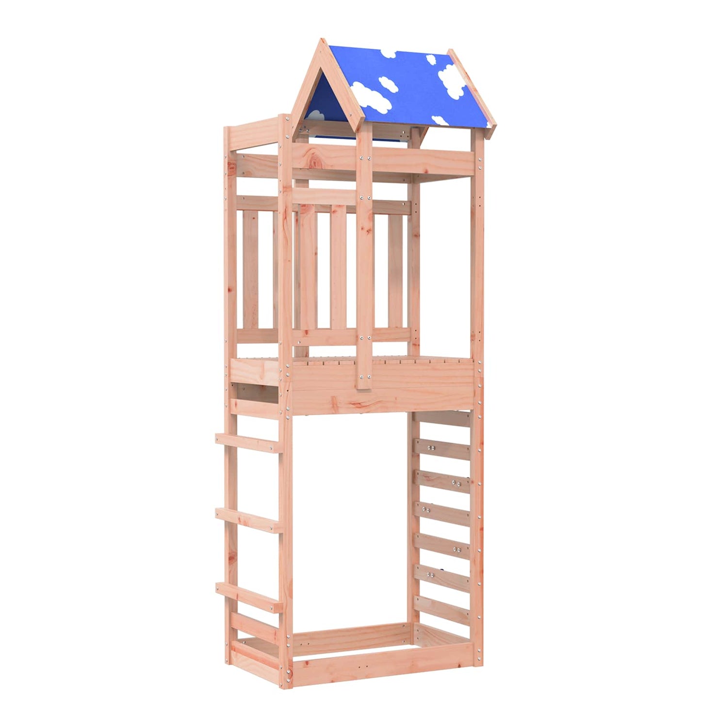 Spielturm Braun 85 X 52,5 X 239 Cm
