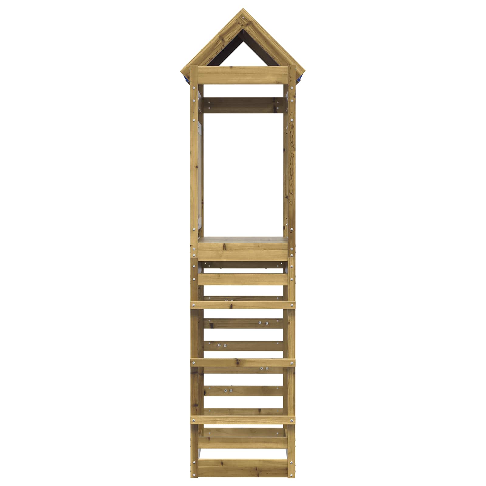 Spielturm Braun 85 X 52,5 X 239 Cm