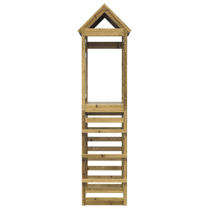 Spielturm Braun 85 X 52,5 X 239 Cm