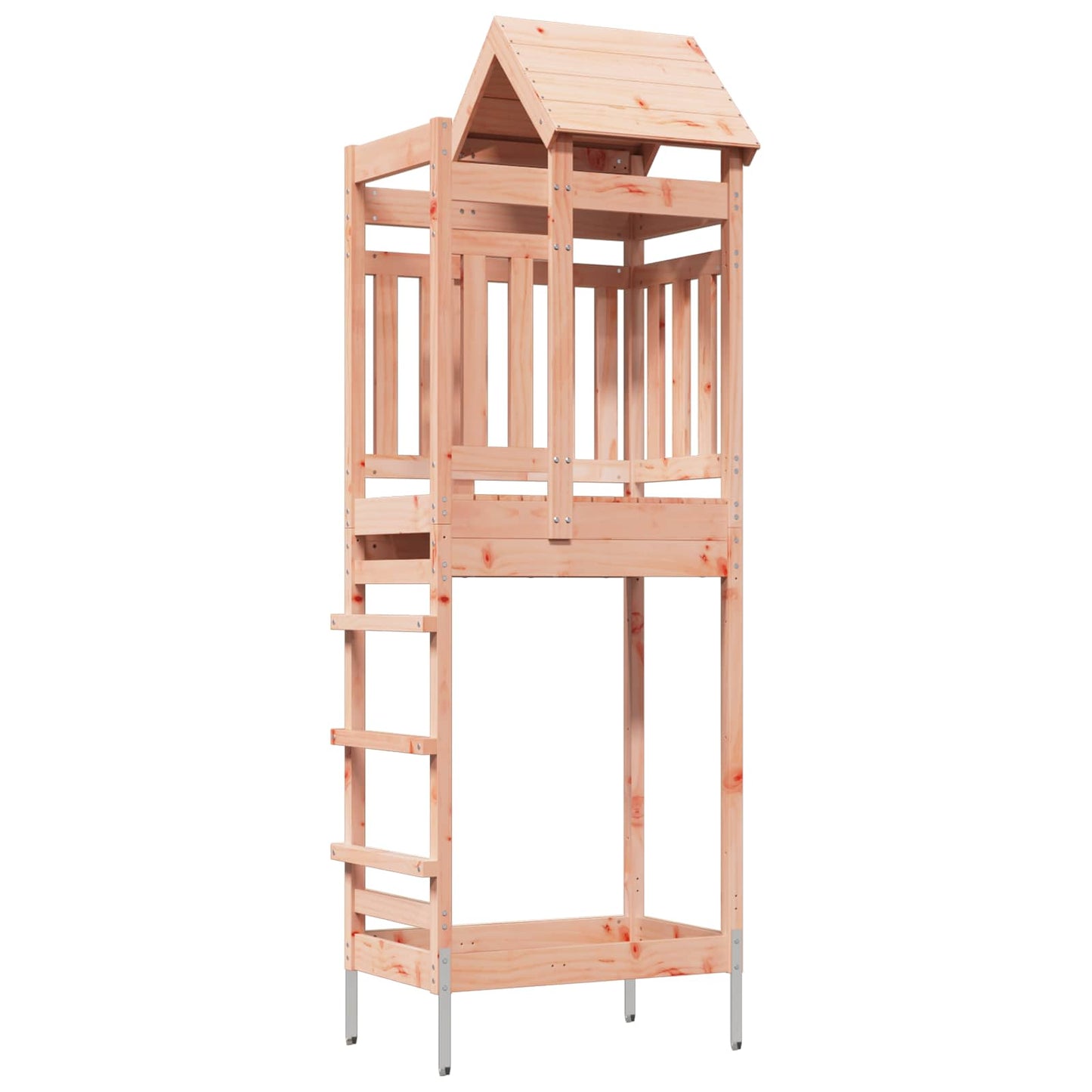 Spielturm Braun 52,5 X 85 X 238 Cm Massives Douglasienholz