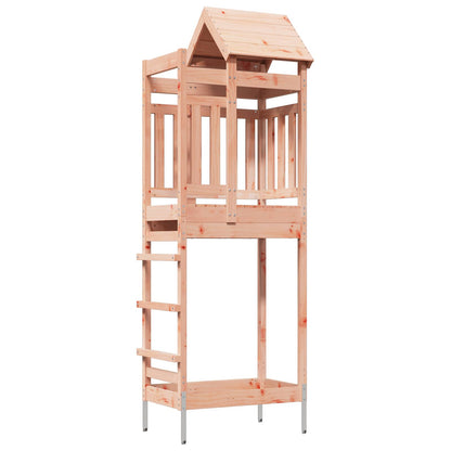 Spielturm Braun 52,5 X 85 X 238 Cm Massives Douglasienholz