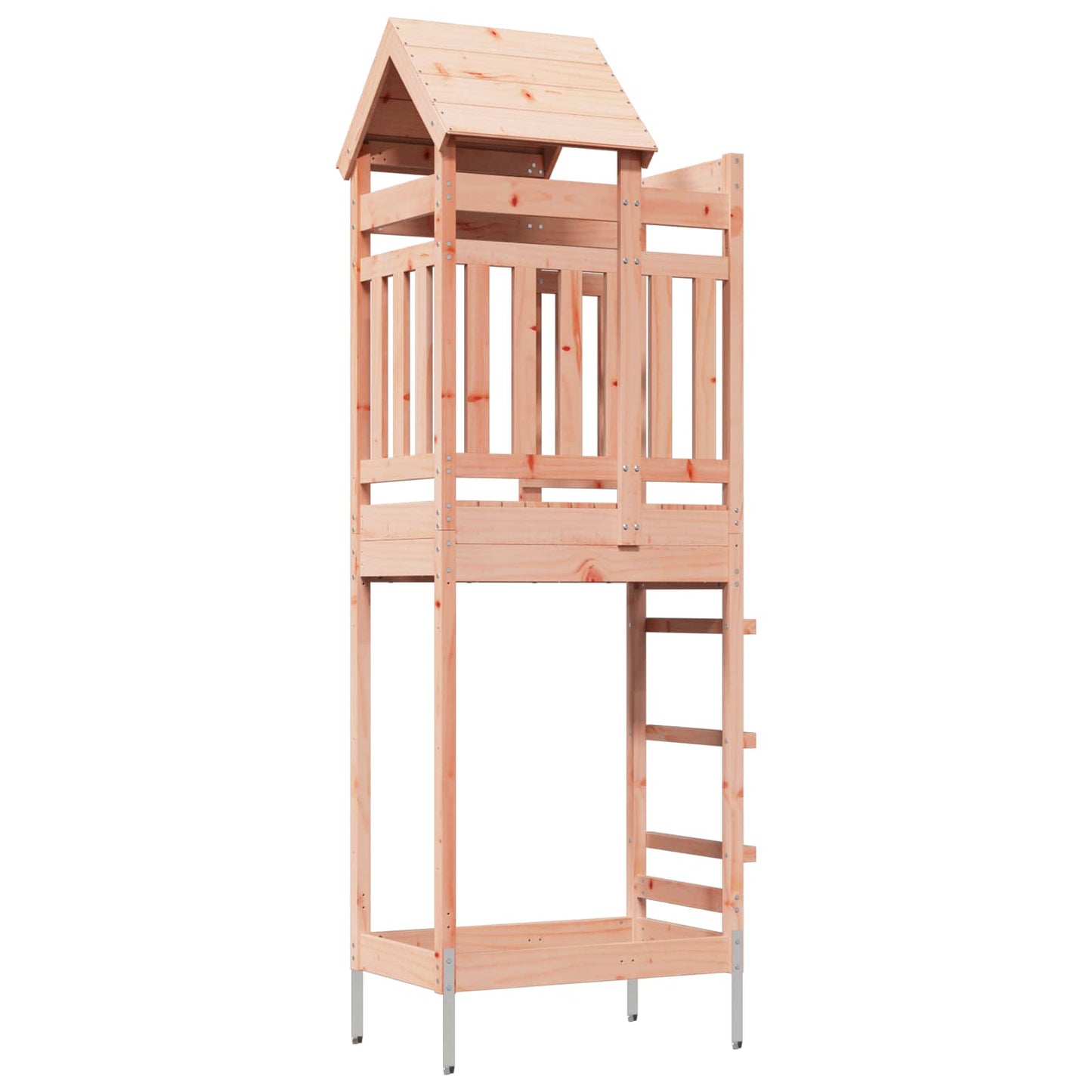 Spielturm Braun 52,5 X 85 X 238 Cm Massives Douglasienholz