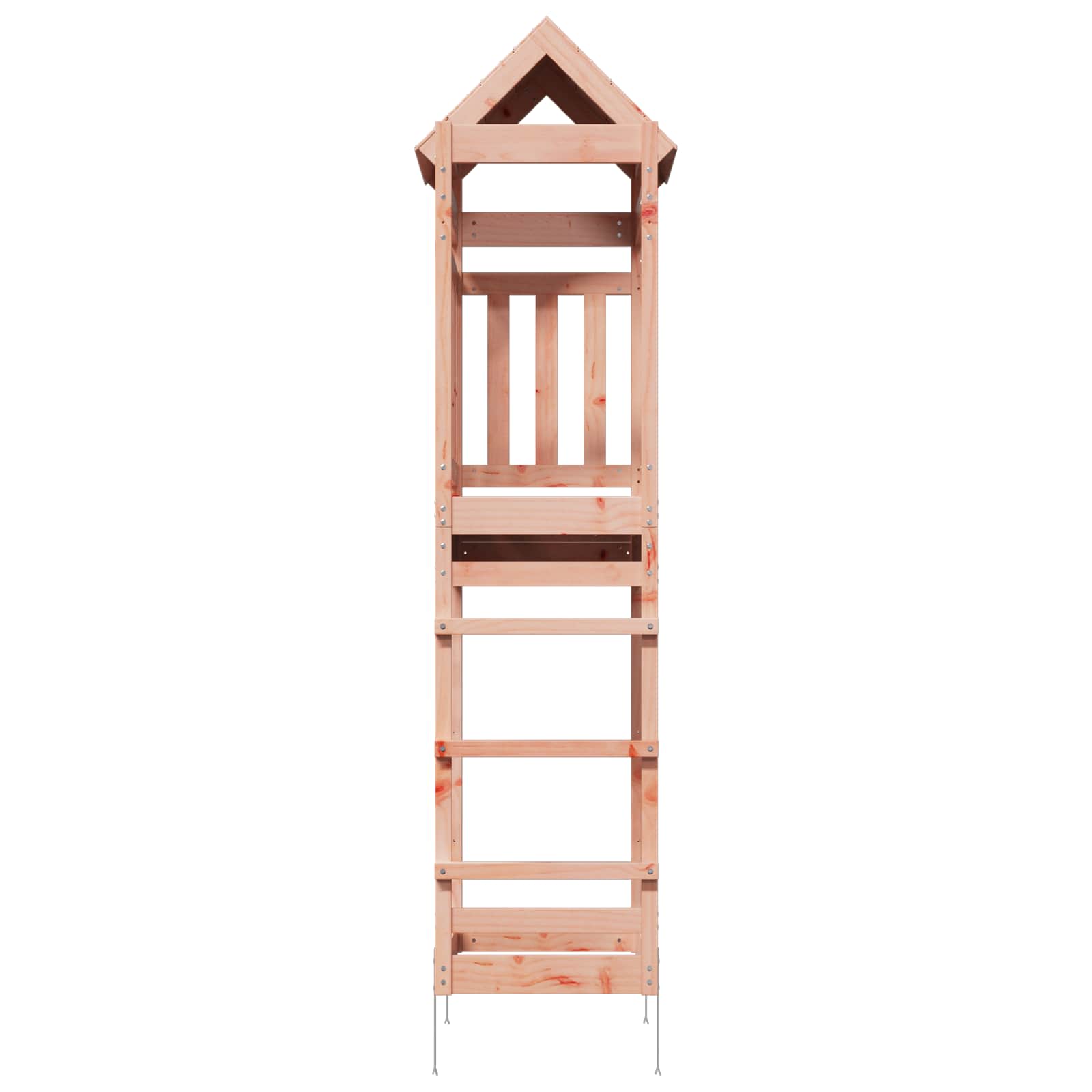Spielturm Braun 52,5 X 85 X 238 Cm Massives Douglasienholz