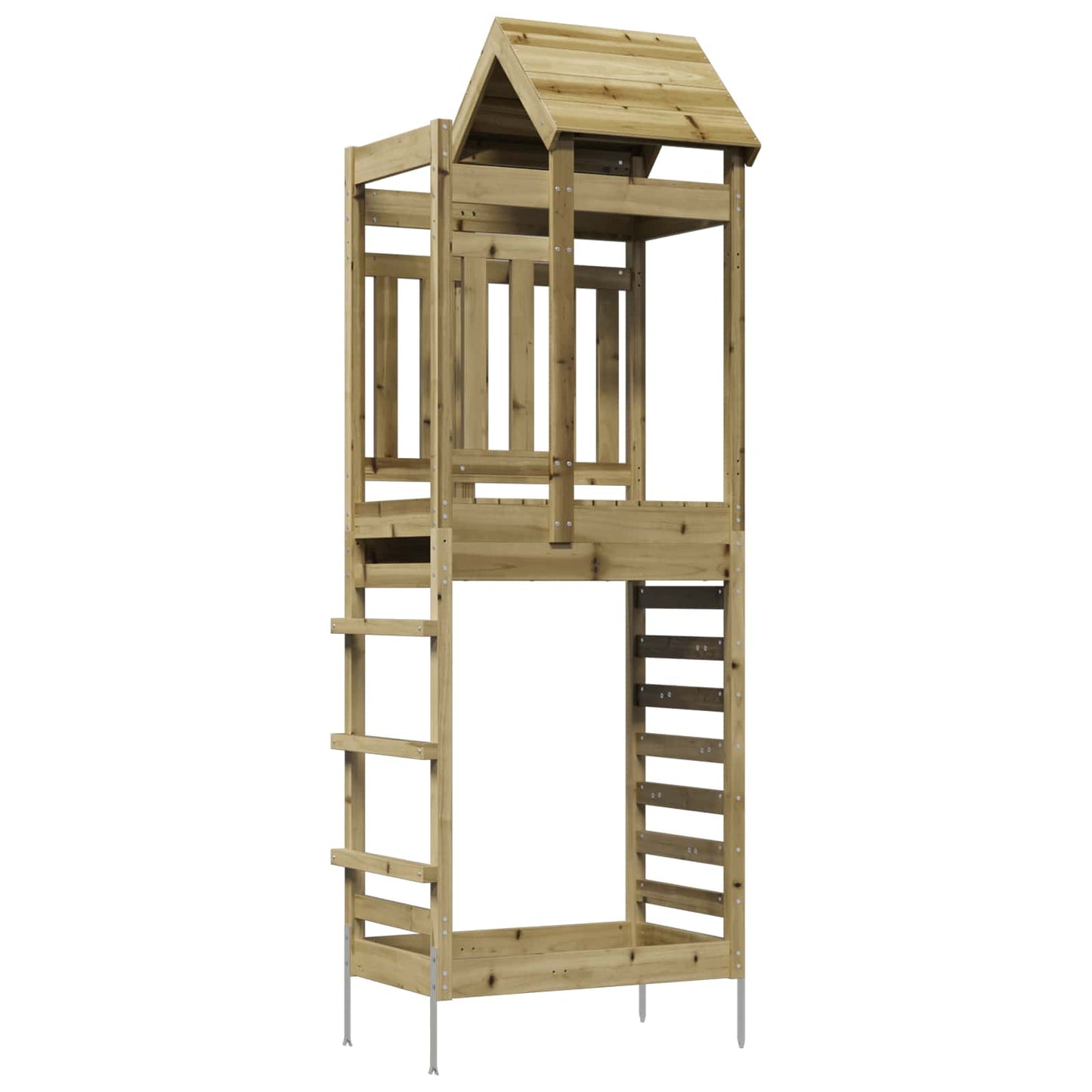Spielturm Braun 52,5 X 85 X 238 Cm