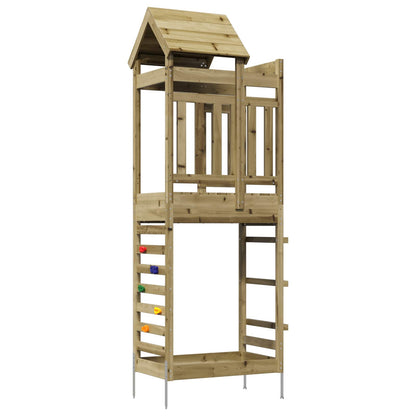 Spielturm Braun 52,5 X 85 X 238 Cm
