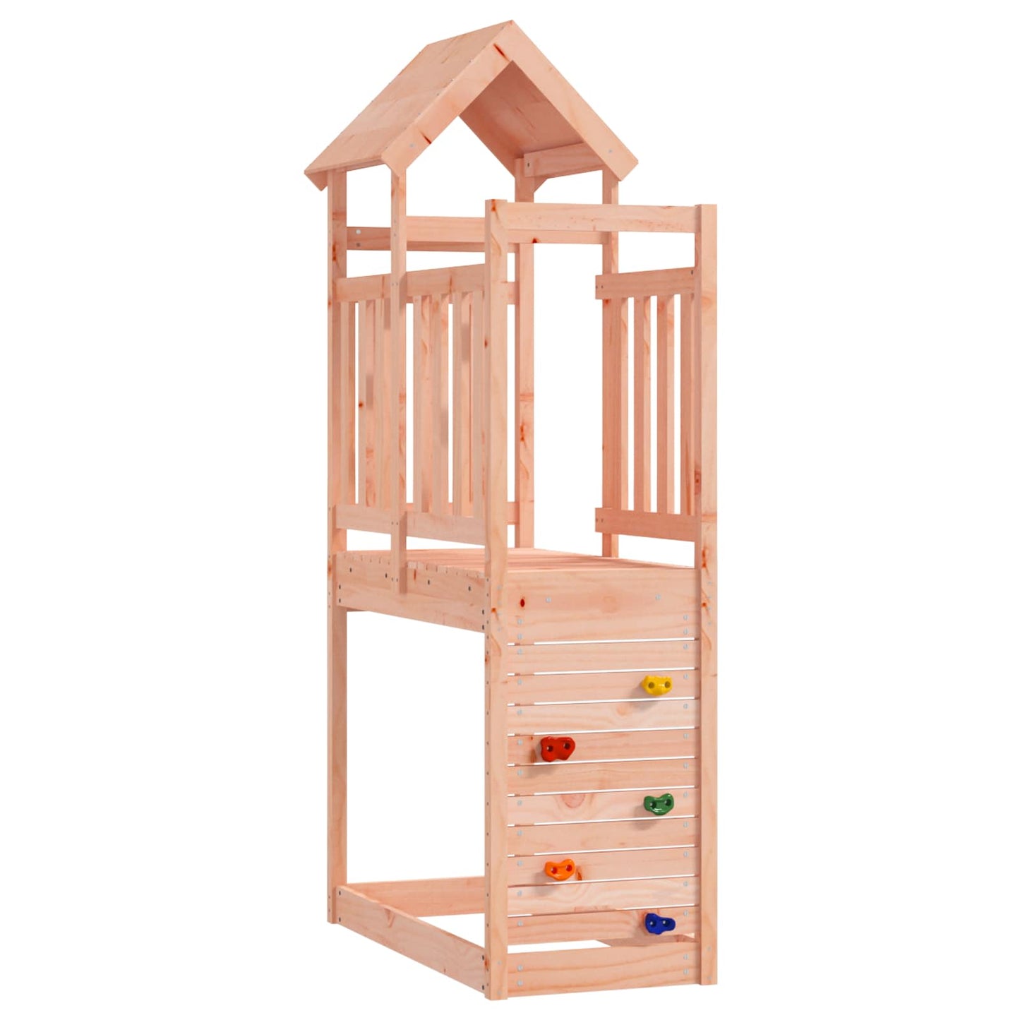Spielturm Mit Kletterwand 53X110,5X214 Cm Holz Imprägniert