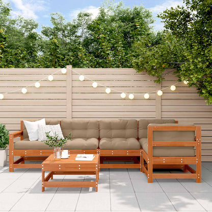 6-Tlg. Garten-Lounge-Set Imprägniertes Kiefernholz