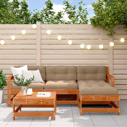 5-Tlg. Garten-Lounge-Set Kiefernholz Imprägniert