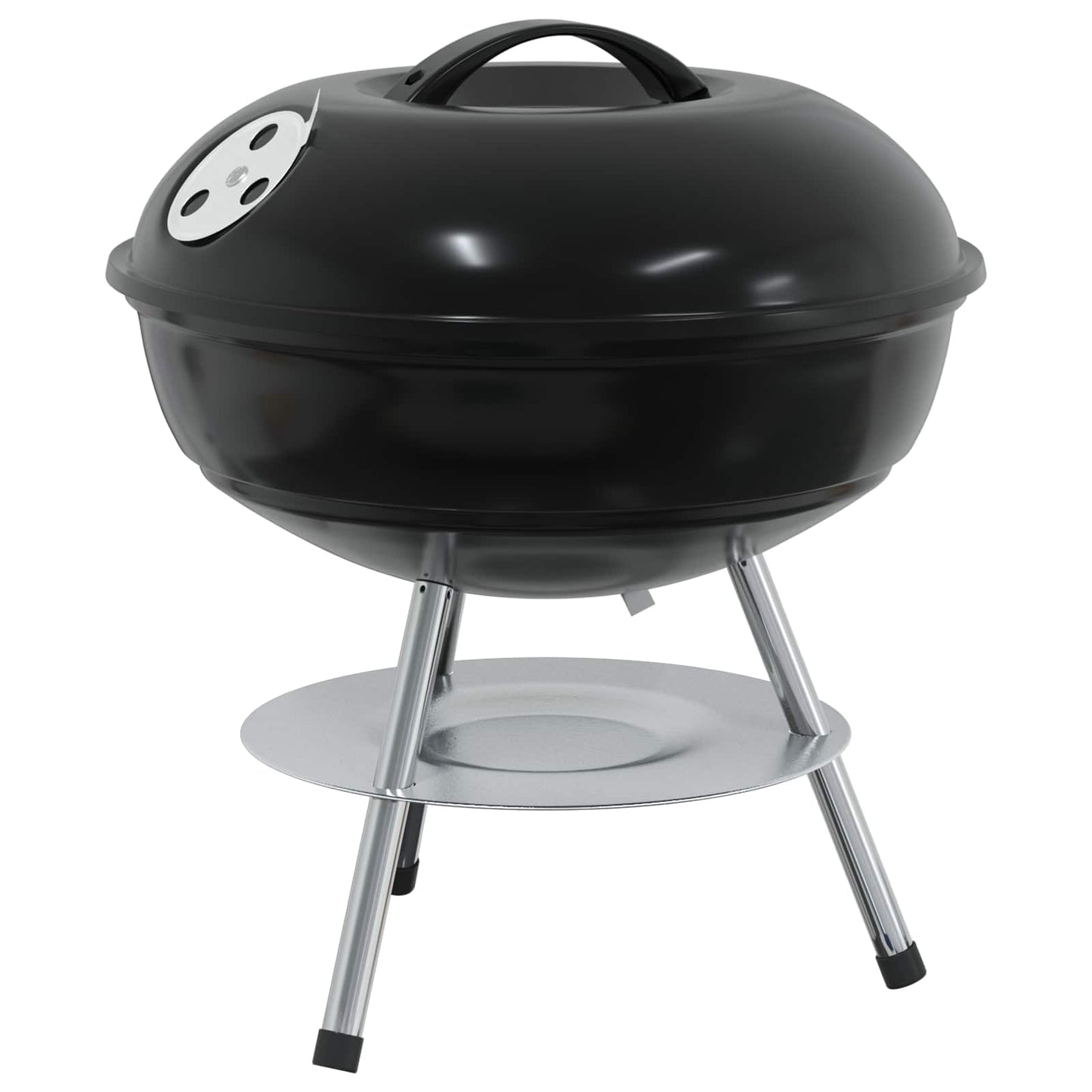 Holzkohlegrill Schwarz 36,5 X 36,5 X 40 Cm